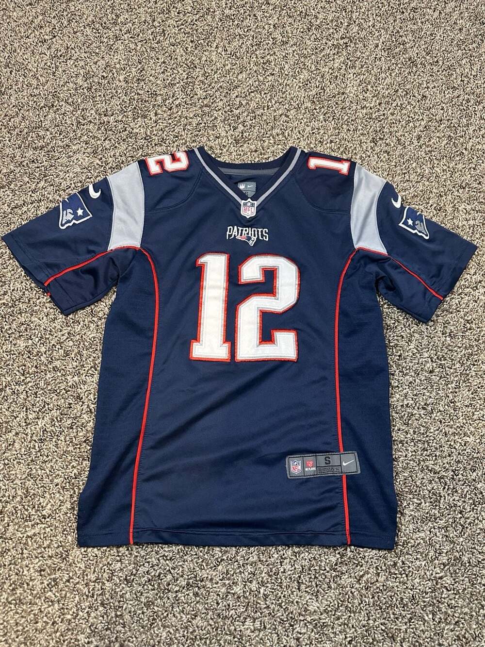 Kid’s Nike New England Patriots Tom Brady Jersey Size S